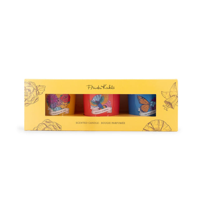 Trio vonných svíček – 3 jedinečné vůně, 3 x 70g