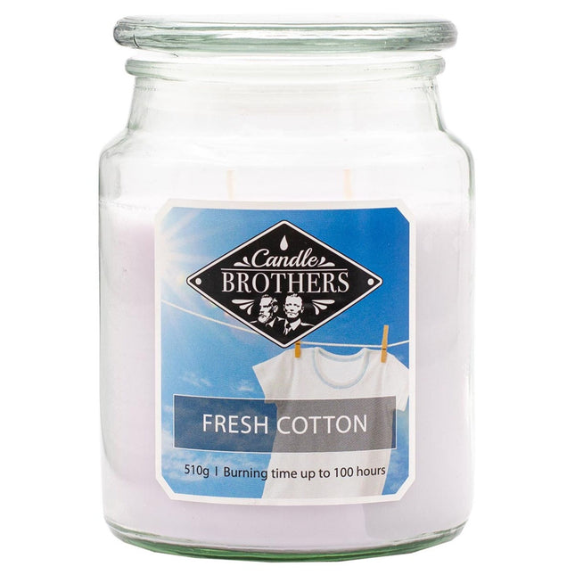 Scented Candle with Two Wicks for Relaxation
