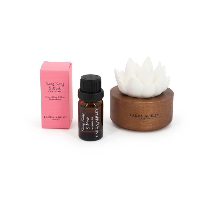 Scented Flower Diffuser – Ceramic, Glass, Wood