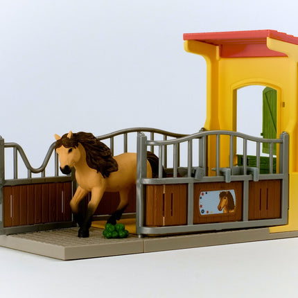 Schleich Farm World hrací sada box pro pony s islandským hřebcem
