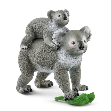 Schleich Wild Life koala matka s mládětem