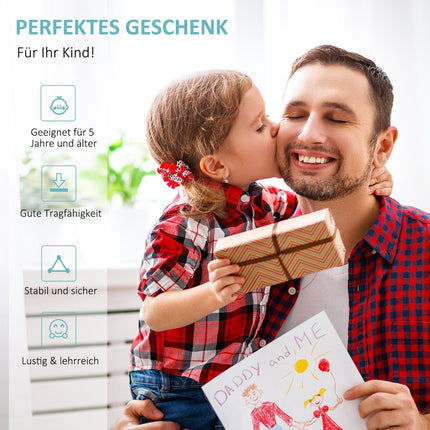 Koloběžka s 12" nafukovacími koly pro děti od 5 let