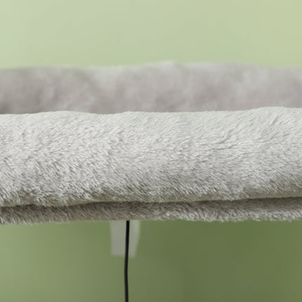 Kočičí strom s domečkem, sisalovými sloupy a hracím míčkem, 132 cm