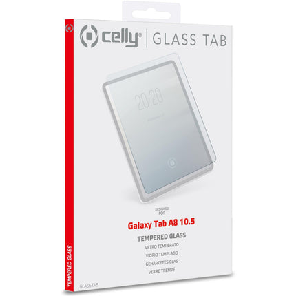 Displayschutzfolie aus gehärtetem Glas Galaxy Tab A8 10.5"