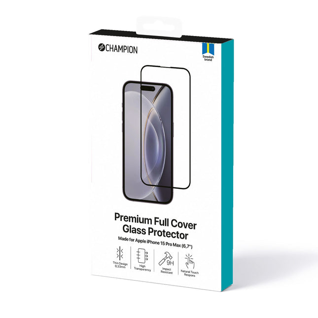Displayschutzfolie iPhone 15 Pro max Schwarz