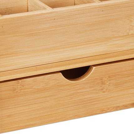 Stojan pod monitor s úložným prostorem na stůl