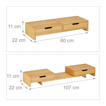 Stojan pod 2 monitory