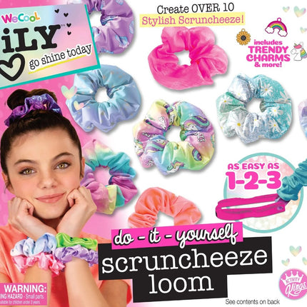 Pomůcka na účesy Scruncheeze pro snadné stylování, design bez zamotání