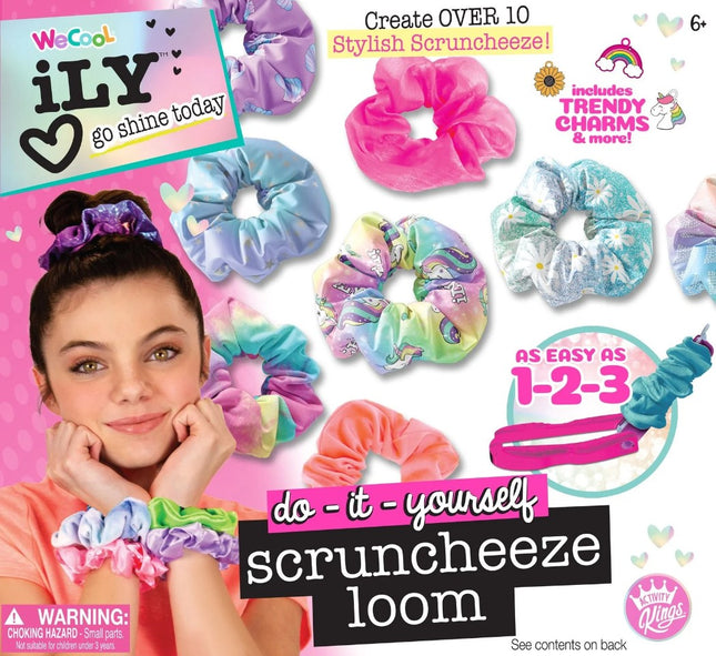 Pomůcka na účesy Scruncheeze pro snadné stylování, design bez zamotání