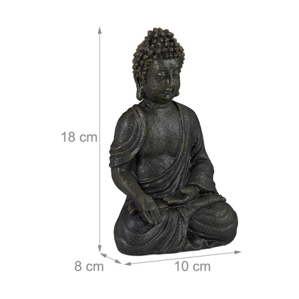 Figurka sedícího Buddhy 18 cm