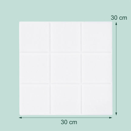Selbstklebende Filz-Pinnwände, 12er-Pack, Quadratisch
