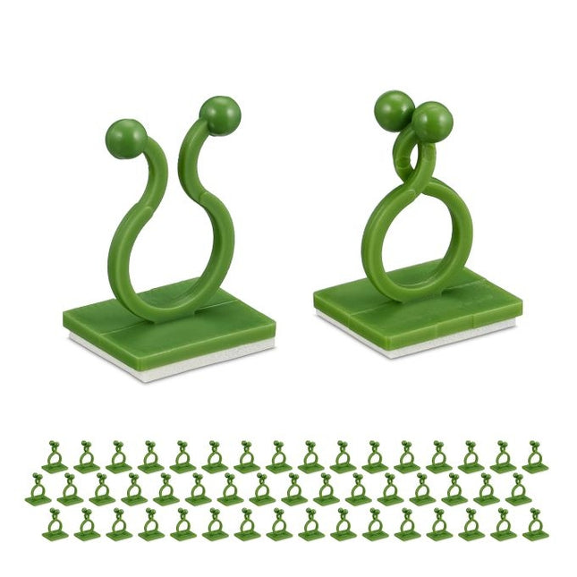Self-adhesive plant clips in a set of 240 pcs