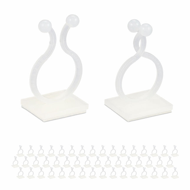 Self-adhesive plant clips in a set of 240 pcs