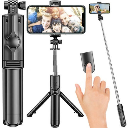 Tyč selfie / stativ + dálkový ovladač Izoxis 21234