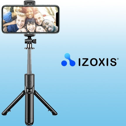 Tyč selfie / stativ + dálkový ovladač Izoxis 21234
