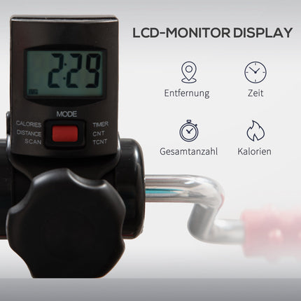 Rotoped pro seniory s LCD displejem a masážními válečky