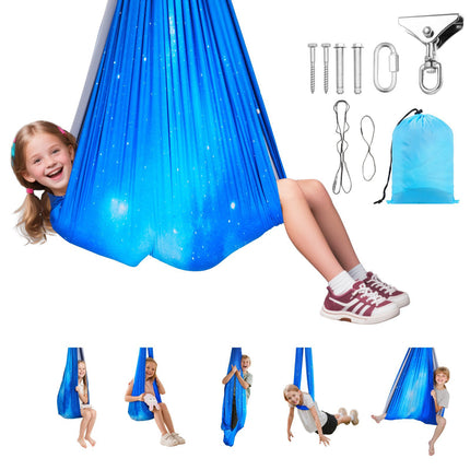 Sensory Swing Hammock, Double-Layer Spandex, 300 lb