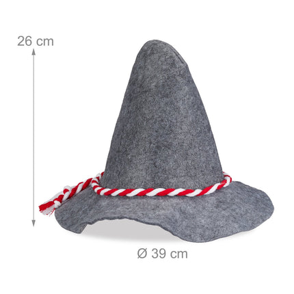 Seppl Hat With Red-white Cord