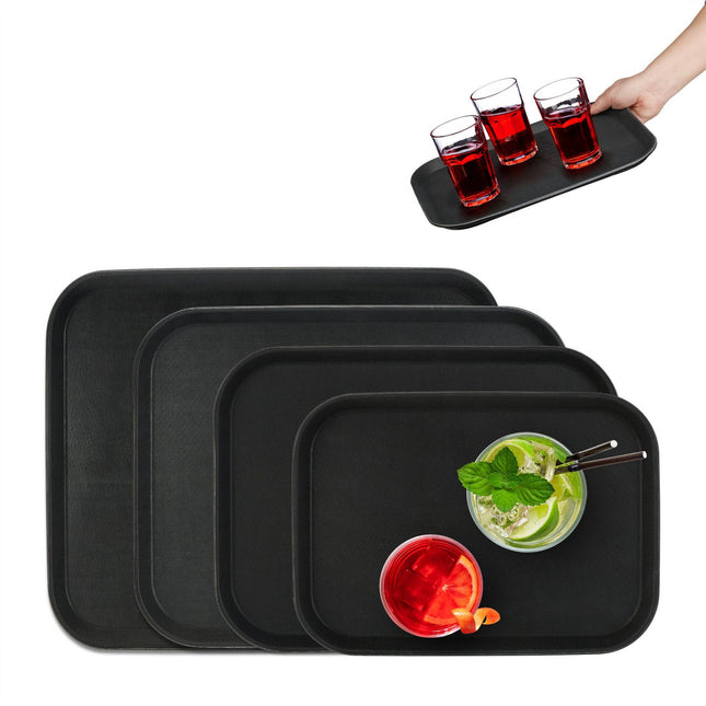 Podnos servírovací, sada, 4 velikosti