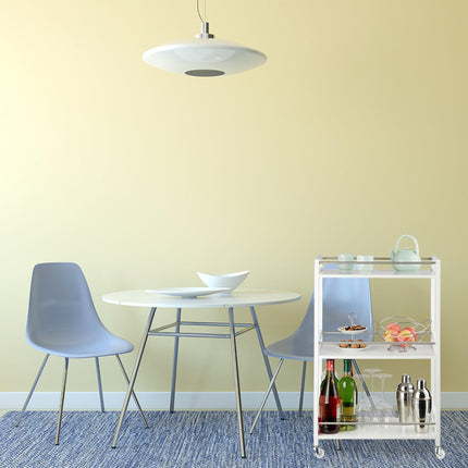 Serving trolley with 3 levels