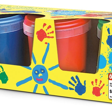 Ses Fingermalfarben, 4 Farben