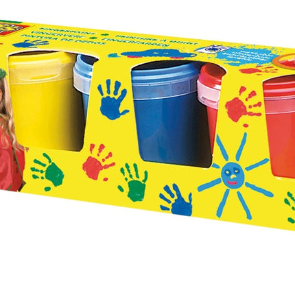 Ses Fingermalfarben, 4 Farben