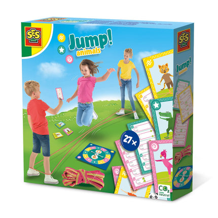 Ses Jump! zvířata – výzvy ve skákání přes gumu