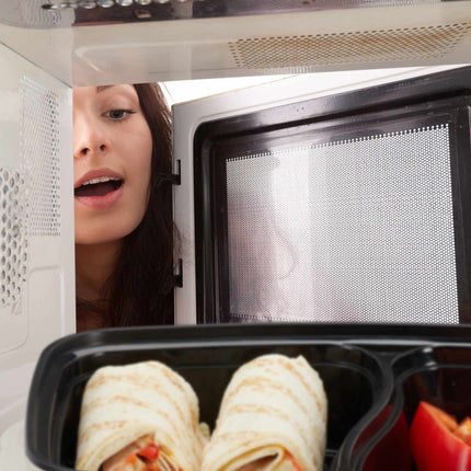 Sada 10 ks meal prep boxů, 2 přihrádky