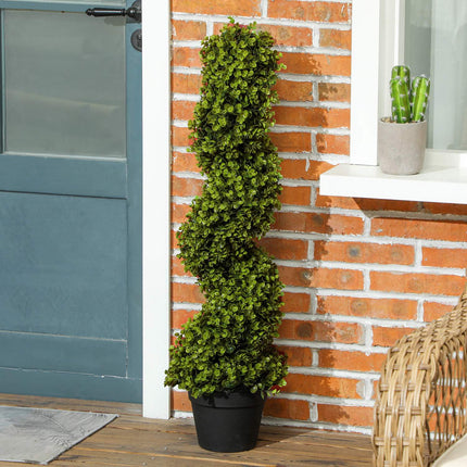 Artificial eucalyptus 90cm, decorative indoor plant in pot