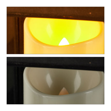 Sada 2 ks LED luceren – plast a sklo