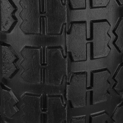 Set of 2 PU Wheelbarrow Tyres 4.1/3.5-4