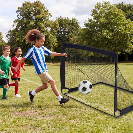 Set of 2 Pop-Up Football Nets with Carry Bag & Stakes