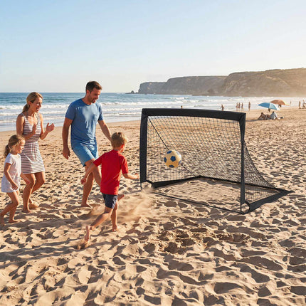Set of 2 Pop-Up Football Nets with Carry Bag & Stakes