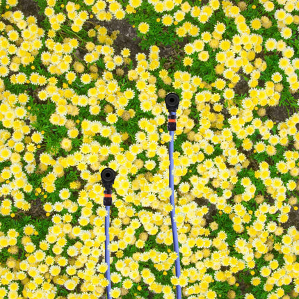2er-Set Erdspießregner in Schwarz