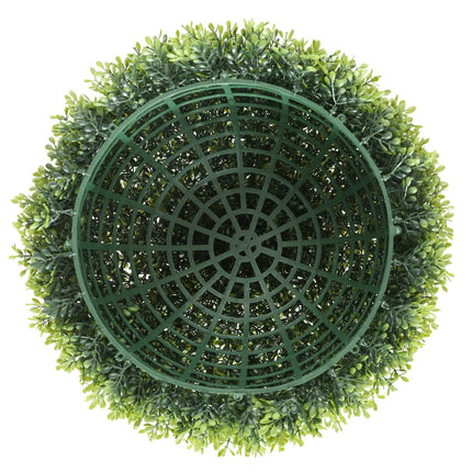 Set of 2 artificial boxwood balls 40cm for indoor/outdoor decor