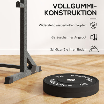 Sada kotoučů k činkám, 2x10kg, Ø 50mm, černá