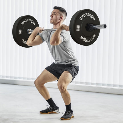 Pár kotoučů 20kg, černé, otvor 50mm