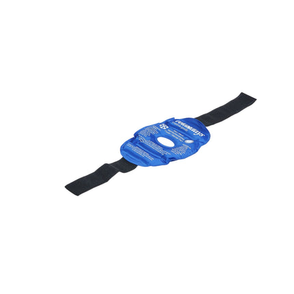 4er-Set aufsteckbare Gel-Knieschoner in Blau