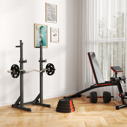 Weight set for dumbbell, 2 pairs with 30 mm plates, black