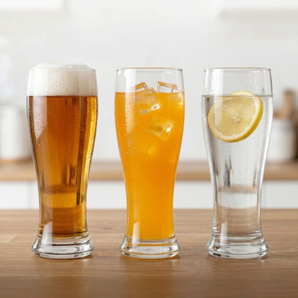 Sada 6 ks průhledných pivních sklenic, 460ml, vhodné do myčky