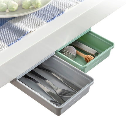 Sada přídavných samolepicích zásuvek pod stůl Underalk InnovaGoods, balení 2 ks