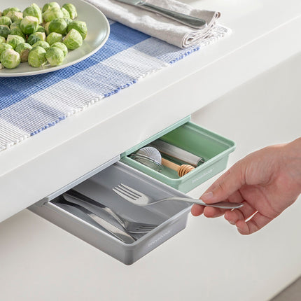 Sada přídavných samolepicích zásuvek pod stůl Underalk InnovaGoods, balení 2 ks