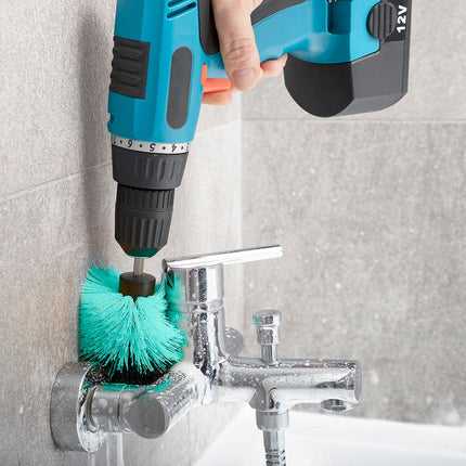 Sada čisticích kartáčů do vrtačky Cyclean InnovaGoods 3 ks
