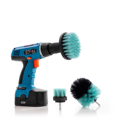 Sada čisticích kartáčů do vrtačky Cyclean InnovaGoods 3 ks