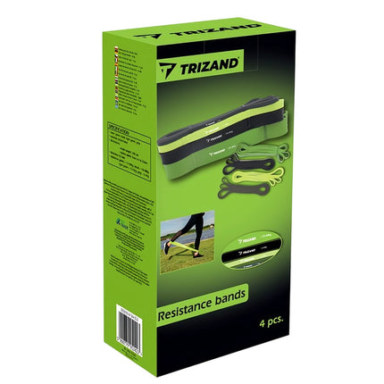 Sada cvičebních gum - 4 ks Trizand 24305
