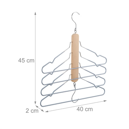 Several clothes hangers 3-pack