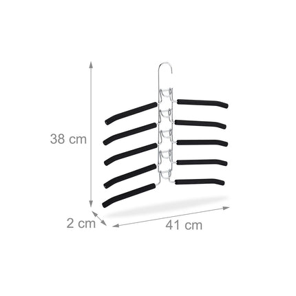 Several clothes hangers 5-pack