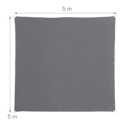 Stínící plachta s oky, polyester, voděodolná