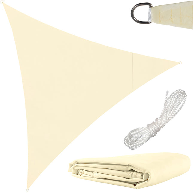 Shade sail 3x3x3 beige Gardlov 23146