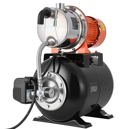 Shallow Well Jet Pump 1.6 HP, 230V, 19 L Tank
